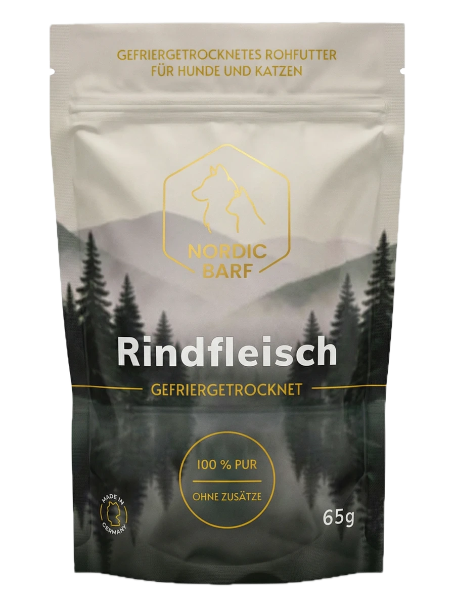 Nordic-Barf-Beutel Rindfleisch